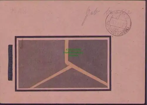 B-17826 Brief Gebühr bezahlt Dreetz 2 über Neustadt Dosse 1945