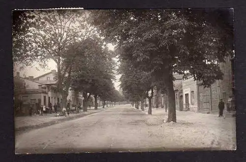 96909 Ansichtskarte Weissenhöhe Białośliwie Bialosliwe Fotokarte Straße Allee 1929