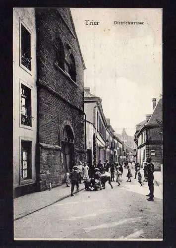 97687 Ansichtskarte Trier Dietrichstrasse 1908