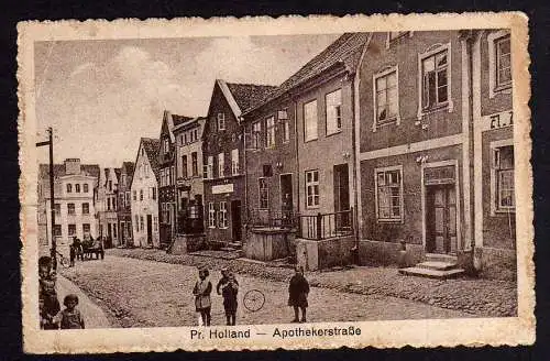 95875 AK Preußisch Holland Ostpreußen 1943 Apothekerstraße Feldpost