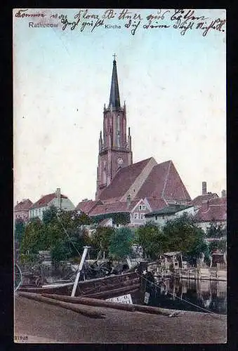 87131 AK Rathenow Kirche 1907