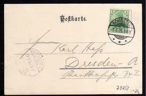 79253 Ansichtskarte Schotten Stadt Hessen 1905