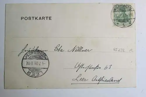 65232 Ansichtskarte Burg Sonnenberg bei Wiesbaden 1903