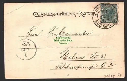 37368 Ansichtskarte Oderberg Bhf. Totalansicht Panorama 1904