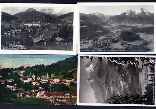 36150 4 Ansichtskarte Berchtesgaden Untersberg Watzmann um 1935