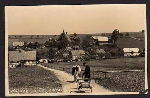 35278 Ansichtskarte Nassau im Erzgebirge Fotokarte 1941