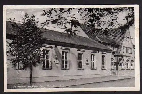 35394 AK Potsdam Golm Gaststätte am Reiherberg um 1950