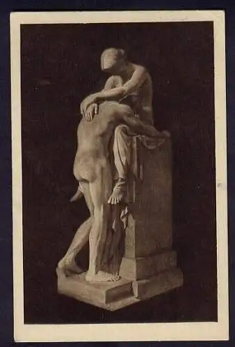 34319 Ansichtskarte Stuttgart Schicksalsbrunnen am Landtheater Prof. K. Dondorf 1925