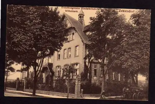 28351 Ansichtskarte Berlin Zehlendorf Wilhelmstr. Erziehungsheim