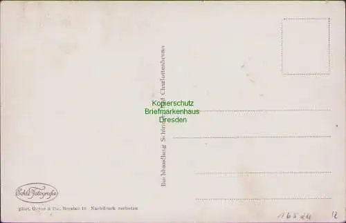 165211 Ansichtskarte Bad Charlottenbrunnum 1930 Lesesaal mit Wandgemälde    Im Jahre 1724