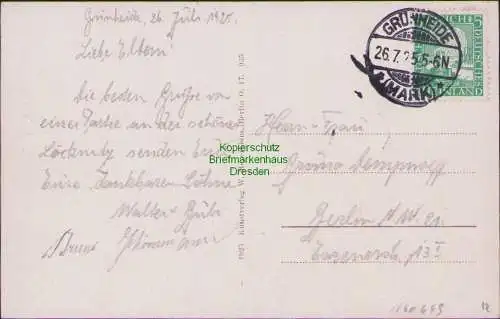 160649 Ansichtskarte Partie an der Löcknitz i. M. 1925