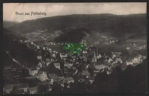 151705 Ansichtskarte Plettenberg 1908 1907 ? Panorama