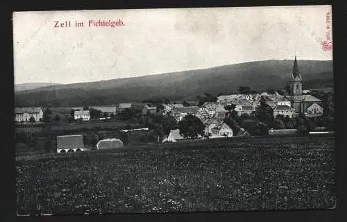 134759 AK Zell im Fichtelgebirge 1907