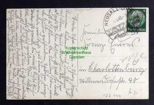 135144 AK Neusalz Oder Reichsbank 1940 Nowa Sol