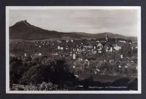 130075 AK Hechingen mit Hohenzoller Fotokarte 1935