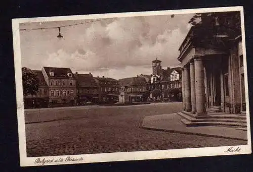 107044 AK Belgard an der Persante markt 1932