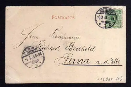 105924 AK Görlitz 1899 Totalansicht Panorama