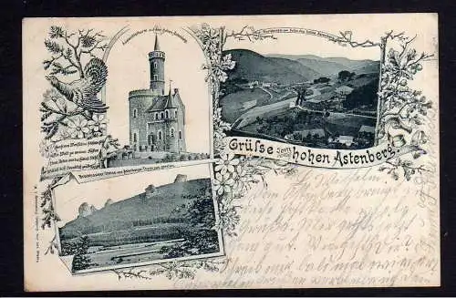 106221 AK Bruchhauser Steine 1900 Nordenau Aussichtsturm hoher Astenberg Auerhah