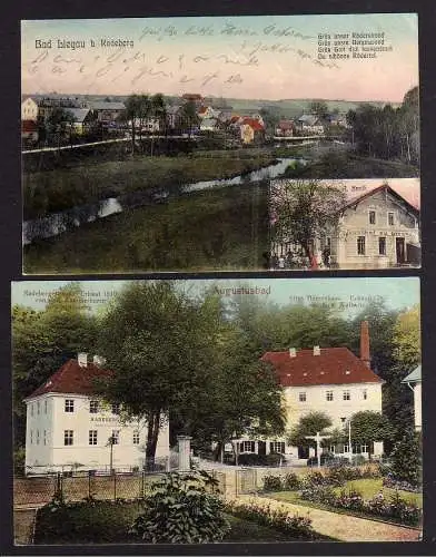 105511 2 AK Liegau-Augustusbad Radeberg Bad Liegau Gasthof Altes Herrenhaus