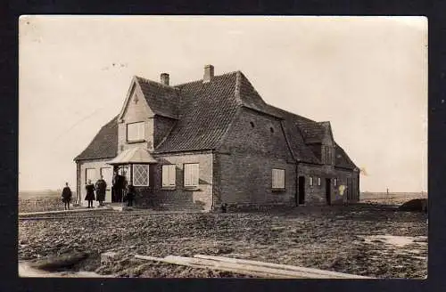 103925 AK Klanxbüll Schleswig 1928 Fotokarte Wohnhaus Familie