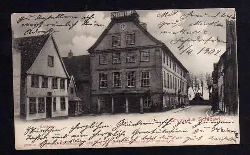 103941 AK Schleswig Rathaus 1902