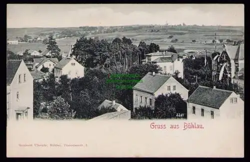 166071 AK Dresden Bühlau um 1900 Panorama 