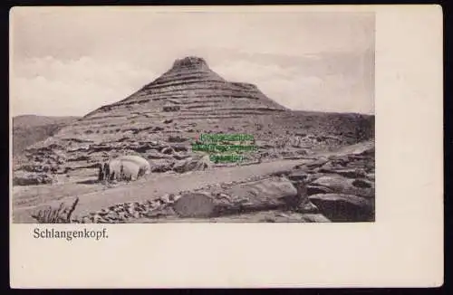 166135 AK DSW Deutsch Südwestafrika um 1905 Schlangebkopf Berg 