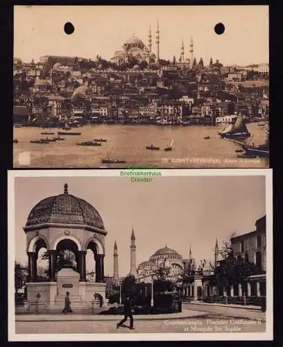 166140 2 AK Konstantinopel Constantinople 1916 Feldpost Mil. Miss. Hagia Sophia