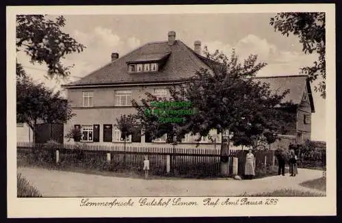 162122 AK Gutshof Simon bei Pausa i. V. um 1920 Sommerfrische 