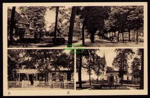 162246 AK Ahrendfelde bei Berlin u 1920 Gaststätte Paul Rohr Lindenberger Straße