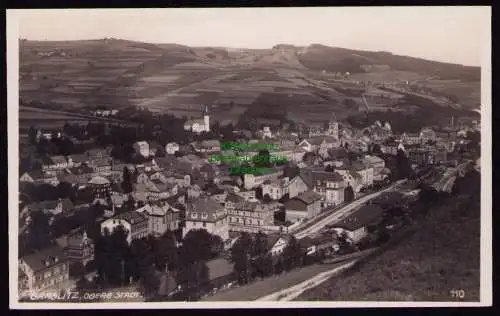 162171 AK Graslitz Böhmen Kraslice um 1930 Obere Stadt Fotokarte 