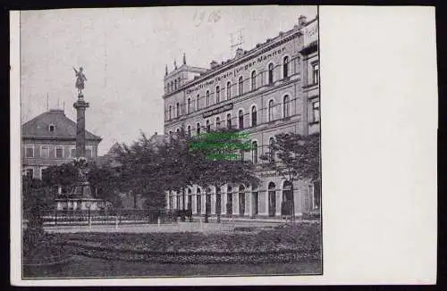 162105 AK Chemnitz 1906 Christlicher Verein junger Männer beschnitten