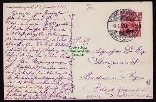 162194 AK Constantinopel 1913 2. Expedition des Deutschen Roten Kreuzes Türkei