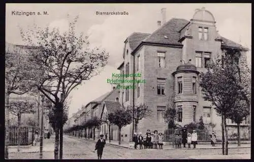 162072 AK Kitzingen am Main um 1910 Wohnhaus Bismarkstraße 