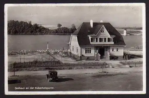 49766 AK Kobertalsperre 1933 Crimmitschau Werdau gelaufen Crimmitschau Land