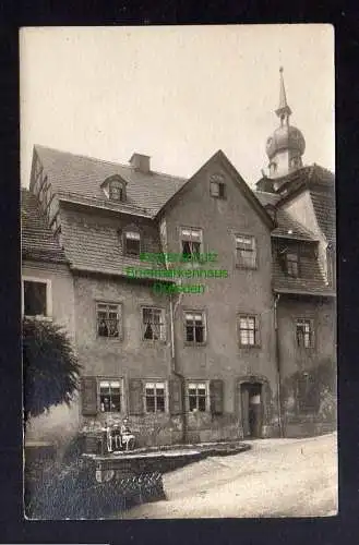 127871 AK Hohenstein-Ernstthal Fotokarte 1924 Wohznhaus im Hintergrund Kirche