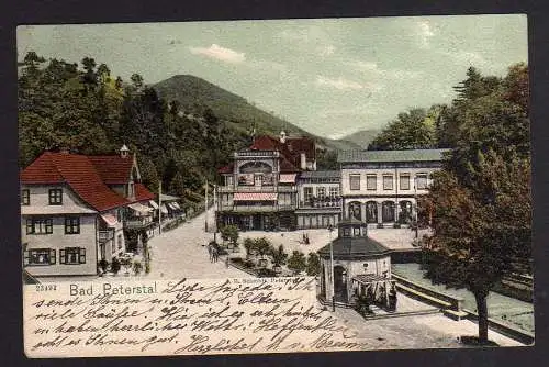 93471 AK Bad Peterstal Petersthal Renchtal 1907