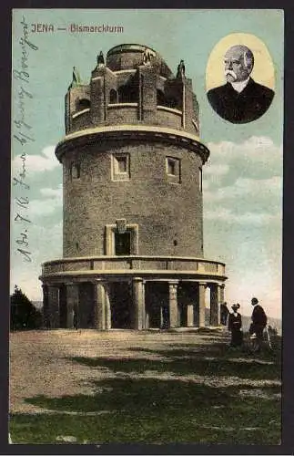 50806 AK Jena Bismarckturm 1911