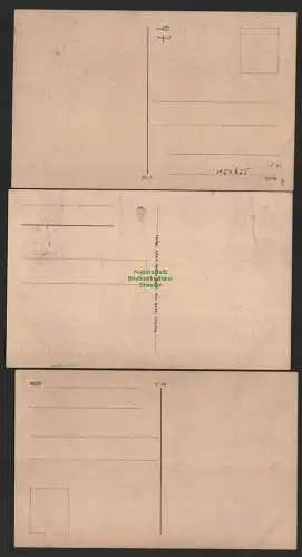 151655 3 AK Jüterbog Nicolai Kirche Altes Kloster Roland am Rathaus um 1915