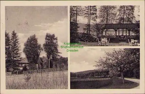 160732 Ansichtskarte Försterei Groß-Rode Fernruf Schöppenstedt Landpoststempel Sambleben