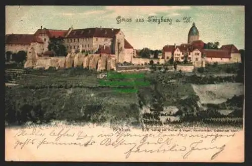 143911 AK Freyburg Unstrut Schloss 1901