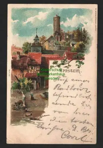 140322 AK Eppstein Litho 1902 Litho Künstlerkarte