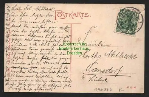 140227 AK Legnica Liegnitz Bilseplatz 1907 Verlag Paul Umlauf