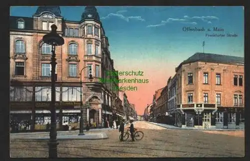 140298 AK Offenbach am Main Frankfurter Straße 1930 Deutsch Bank Filiale