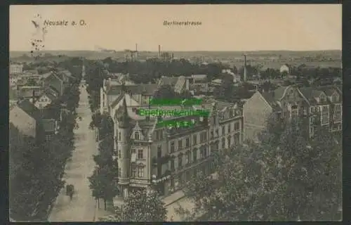 139317 AK Neusalz an der Oder Nowa Sol Berlinerstrasse 1909 Drogen Farben Karl