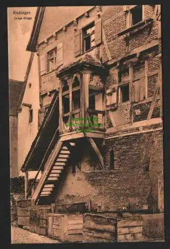 138260 AK Riedingen Lange Stiege 1906