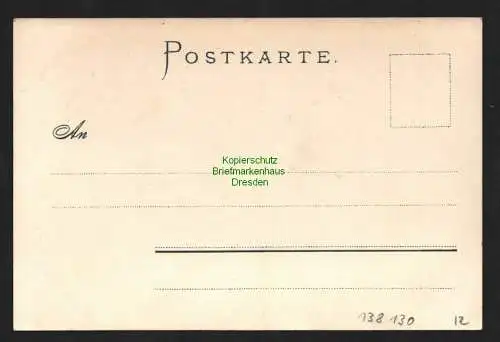 138130 AK Tüchersfeld Litho Künstlerkarte um 1900 Fränkische Schweiz Pottenstein