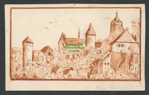 137424 AK Rothenburg ob der Tauber Künstlerkarte Lisi Neuhaus 1919