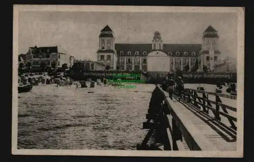 134046 AK Binz Rügen um 1950 Propaganda Remitalisierung bedeutet daß Mütter wein