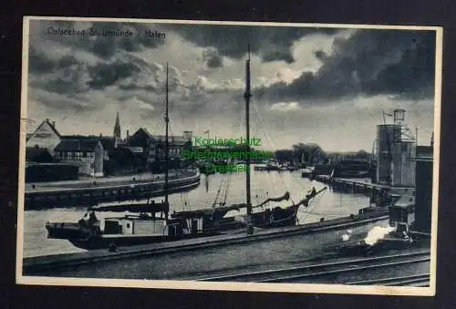 131779 AK Stolpmünde Hafen 1930